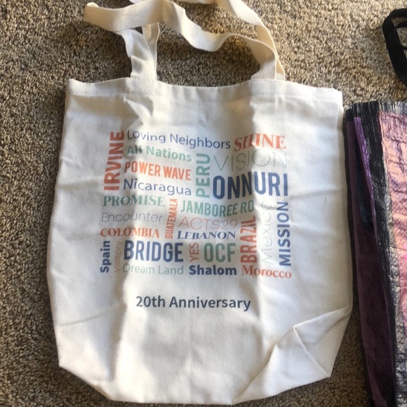 Trader joe’s reusable tote &  brand new canvas tote - Picture 2 of 13